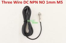 NÃO três fios DC NPN 1mm M5 Indutivo interruptor sensor de proximidade LJ5A3-1-Z/BX 2024 - compre barato