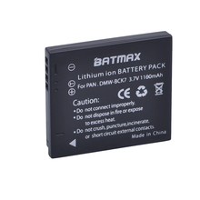 Batería recargable BCK7 para Panasonic Lumix, DMW-BCK7, NCA-YN101G, DMC-FS28, DMC-FH2, FH5, FH6, FH25, FH27, FP5, 1100mAh, 1 unidad 2024 - compra barato