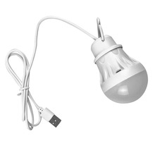 USB Bulb Light Colorful PVC Environmental Lamp 5V 3W Portable LED Bulbs USB Lamps For Hiking Camping Travel Outdoor Lighting Hot 2024 - buy cheap