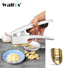 WALFOS Multifunction Kitchen Cooking Tools 2 in 1 Stainless Steel Color Garlic Press 2024 - buy cheap
