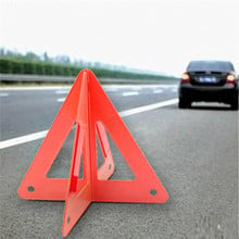 Señal de advertencia reflectante de emergencia para coche, triangular de 26x25x23CM, plegable, para viaje 2024 - compra barato