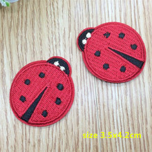 New arrival 10 pcs little beetle Embroidered patches iron on cartoon Motif FJ Applique embroidery accessory 2024 - buy cheap