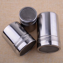 New Stainless Steel Mesh Flour Sifter Icing Sugar Dredger Chocolate Powder Shaker Coffee 2024 - buy cheap