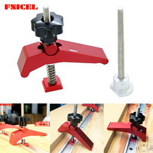 Aluminum Alloy T Track Metal Quick Acting Hold Down Clamp T-Slot T-Track Clamp Set Woodworking Tool for Carpenter Ruter Table 2024 - buy cheap