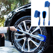 Car Tyre Detaling Brush Washing Tool Tire Duster Multi-Functional Long Handle Car Wheel Rims Tire Brush Clean Tools 2024 - buy cheap