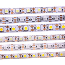 Tira de luces LED SMD 5050 para el hogar, 5V, 5M, RGB/blanco cálido, Flexible, 5M/ 300 LED, IP20, IP65, resistente al agua, para parte trasera de TV 2024 - compra barato