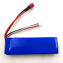 7.4V 2200mAh Battery for WLtoys 10428 K949 RC Car Spare Parts Remote Control Toy Accessories 2024 - buy cheap