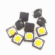 50pcs/lot B3F-4055 Button Switch 12*12*7.3 With Positioning Touch Switch Microswitch Button B3F-4 2024 - buy cheap