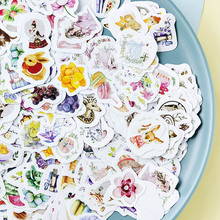 45 шт милые канцелярские наклейки Kawaii Succulents StickersPaper клейкие наклейки для детей DIY Скрапбукинг дневник Альбомы для фото 2024 - купить недорого