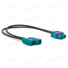 XTRONS-Adaptador de antena aérea Din 13-021, cable de enchufe para AUDI, asiento para MERCEDES, VW, BMW, SKODA, KIA, OPEL, CITROEN, PEUGEOT, RENAULT 2024 - compra barato