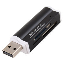 Lector de tarjetas multimemoria USB 2,0 todo en uno, para Micro SD/TF M2 MMC MS Duo #22995 2024 - compra barato
