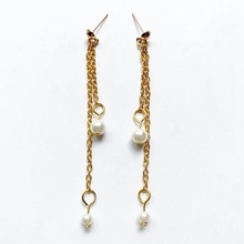 Women Bead Simulated Pearl Earrings Dangle Drop Earrings Venetian Imitation Pearl Jewelry Earring Set for Women Statement Jewelr 2024 - buy cheap