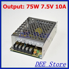 Small Volume Led driver 75W 7.5V 10A Single Output  Adjustable Switching power supply for LED Strip light  AC-DC Converter 2024 - buy cheap