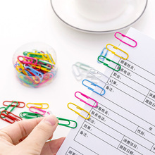 50PCS/box Colorful Metal Binder Clip Paper Clip Office Stationery Binding Supplies Office Shool Stationery Marking Clips 2024 - buy cheap