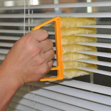 Cepillos de microfibra para limpieza de ventanas venecianas, limpiador de ventanas, acondicionador, cepillo para enchufar 2024 - compra barato