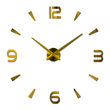 2019 Hot Sale Wall Clock Reloj De Pared Acrylic Mirror Clocks Europe Diy 3d Stickers Large Decorative Quartz Watch Living Room 2022 - buy cheap