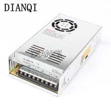 DIANQI led power supply switch 350W  12v  30A ac dc converter  S-350w  12v variable dc voltage regulator S-350-12 2024 - buy cheap