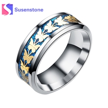2019 New Couple Rings Women Men Engagement Rings Fashion Butterfly Silver Alloy Rings for Men Jewelry Gifts Wholesale Size 6-12 2024 - buy cheap