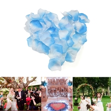 300pcs Multi-Colour Silk Rose Petals Party Wedding Decor Fake Petals Artificial Flower 2024 - buy cheap