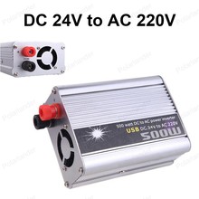 Car Converter 500W DC 24V to AC 220V Modified Silver Power Inverter Adapter USB 5V Output Vehicle Power Supply Charger 2024 - buy cheap