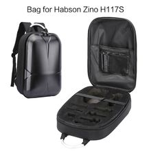 Waterproof Hard Shell PC Black Backpack Box Case Carrying Bag and 2 Pairs Propellers for Hubsan Zino H117S RC Quadcopter Drone A 2024 - buy cheap