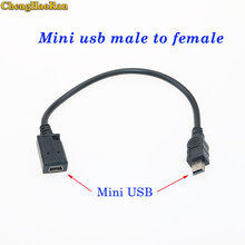 ChengHaoRan Mini USB B 5 Pin Male Plug To Female Jack Extension Data Adapter Lead Cable Cord 2024 - buy cheap