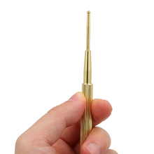 Ear Probe Brass Acupuncture Point Massage Probe Auricular Detection Pen Stick Health Care Tool 2024 - buy cheap