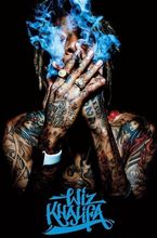 Home Decor Wiz Khalifa - Music Rapper 1-Silk Art Poster Wall Sticker Decoration Gift 2024 - buy cheap