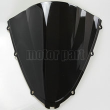 Motos Windshield WindScreen Para 2006-2015 Kawasaki Ninja ZX 14R ZX14R ZZR1400 ZZR 1400 ZX1400 Preto Frete Grátis 2024 - compre barato