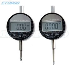 0.001mm Electronic Micrometer 0.00005" Digital Micrometer Metric/Inch Range 0-12.7mm/0.5" Dial Indicator Gauge With Retail Box 2024 - buy cheap
