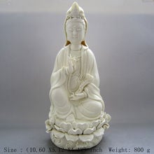 Dehua-estatua de porcelana blanca, exquisita estatua de guanyin mercy, bodhisattva guanyin 2024 - compra barato