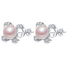 New Arrival pink bead delicate silver plated Earrings for women fashion jewelry Earring /LTWRJALG LJCPSAJZ 2024 - buy cheap