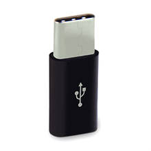 Новый черный USB 3,1 Тип C штекер Micro USB Женский адаптер конвертер Разъем Поддержка OTG 2024 - купить недорого