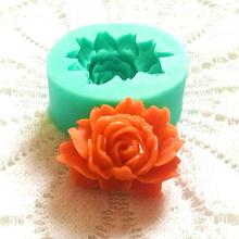 3D Rose Flowers shape Fondant Cake Chocolate Soap Mold Mould silicone baking forms cooking tools 2024 - buy cheap