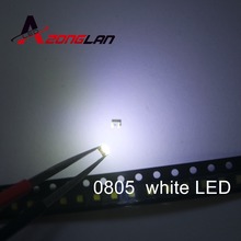 2015 tempo-limitado limitado montagem em superfície frete grátis 0805 branco smd led super brilhante lâmpada luzes-emitindo diodos 200 peças 2024 - compre barato