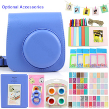 5 Color Accessories Set for Fujifilm Instax Mini 9 8 Instant Film Camera, Including Carry Bag/Photo Album/Stickers/Lens/Filters 2024 - buy cheap