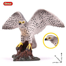 Оригинальные экшн-фигурки Oenux Peregrine Falcon Eagle, ПВХ фигурки животных, Коллекционная модель, обучающие игрушки 2024 - купить недорого