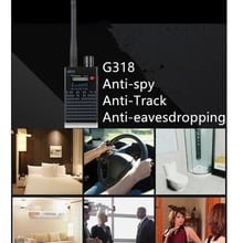 Escáner de amplificación de señal antiespía, Detector inalámbrico de cámara RF Spy Bug, barredor de frecuencia GSM, buscador de GPS CDMA 2024 - compra barato