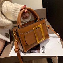 Европейская винтажная модная маленькая сумка-тоут 2019, новая качественная женская дизайнерская сумка из искусственной кожи, портативные сумки-мессенджеры на плечо 2024 - купить недорого