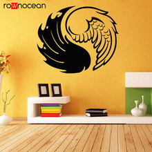 Wall Sticker Decals Room Decor Angel Demon Evil Wings Heaven Hell Paradise  Vinyl Home Decoration Mural Removable Wallpaper 3347 2024 - buy cheap