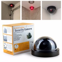Câmera de segurança de vigilância falsa, à prova d'água, ir, domo de led, preço baixo 2024 - compre barato