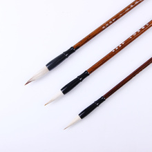 3 PCS/Set Top Quality Chinese Calligraphy Brushes Pen for Woolen and Weasel Hair Writing Brush Fit for Student School 2024 - buy cheap