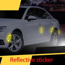 For volkswagen Passat B8 2016-2019 Car Reflective Sticker Car Door Sticker Decal Warning Tape Car styling Safety Mark Accessorie 2024 - buy cheap