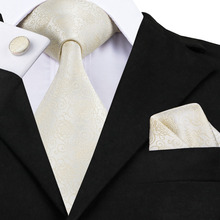 Ivories-Juego de lazos de seda de C-1174 para hombre, corbatas de 100% con diseño Floral, formales, para negocios, bodas y fiestas 2024 - compra barato