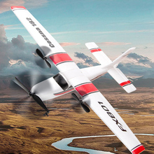 Avión a control remoto FX801 Cessna 182 2,4 GHz 2CH, avión a control remoto, duradero, 20 minutos de tiempo de vuelo al aire libre, juguetes para principiantes 2024 - compra barato