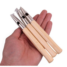 3Pcs Popular Stainless Steel Pottery Clay Sculpture Wax Tools Set Professinal Printing Batik Knives Pens 2024 - buy cheap