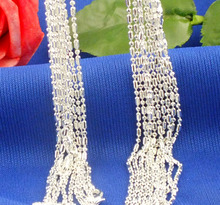 SHUANGR Wholesale 5 Pcs/Lots Silver Color Chain Necklaces For Women DIY Fashion Chain Jewelry bijoux femme  collier 2024 - купить недорого