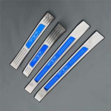 4pcs/set Stainless steel exterior door sill strip fit for 2018 MG6 Threshold trim welcome pedal Scuff plate guard cover 2024 - buy cheap