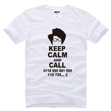 The IT Crowd Roy Computer Programmer Keep Calm and Call Mens Men T Shirt T-shirt 2015 Cotton Tshirt Tee Camisetas Masculina 2024 - buy cheap
