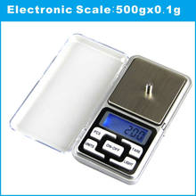 500g x 0.1g Mini Pocket Digital Scale for Gold Sterling Silver Jewelry Scales 0.1 Display Units Balance Gram Electronic Scales 2024 - buy cheap